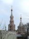 вид на купола христианской - православной церкви