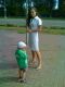 Лето 2010г.Мои две роднульки - Зайка и сынулька :)