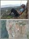 Небольшое кресло прикручено на высоте 110 метров к отвесной скале Rock Canyon (штат Юта).