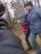 Ещё одна прокуренная тварь.Это март 2014 г.Тут всё видно - и харю, и сигаретку, и ребёнка под хим.ат