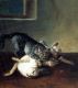 Гроот Георг Кристофор.«Кот и мёртвый заяц»
