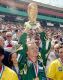 Claudio Taffarel with the World Cup, 1994